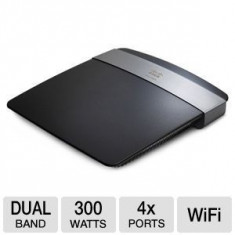 Linksys E2500 Advanced Dual-Band N Router - up to 300 Mbps, 2.4 GHz, 4x Ports, Wireless-N foto