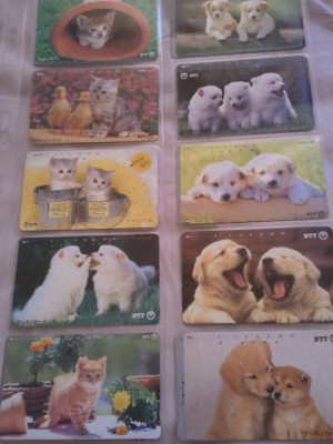 Lot 20 cartele telefonice Japonia + folie de plastic + taxele postale = 30 roni foto