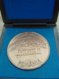 Medalie Observatorul Astronomic Militar Romania 113 grame + cutia de prezentare gratuita + taxele postale gratis = 100 grame