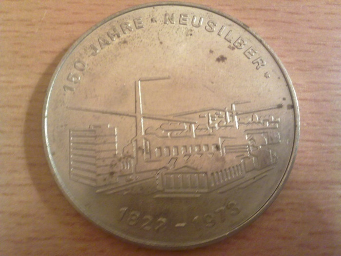 Medalie Germania - 150 Jahre - Neusilber 1823-1973