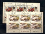 ROMANIA 2013 - EUROPA : VEHICULE POSTALE - MINICOLI, MNH - LP 1979b