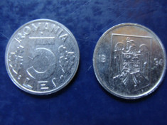 5 LEI ROMANIA 1994 foto