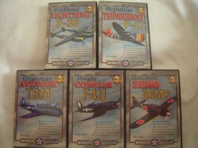 DVD 5 DVD - documentare avioane de lupta din cel de-al doilea razboi foto