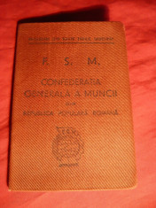 Carnet de Sindicat FSM -1945 foto