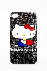 husa protectie Hello Kitty iphone 4 4S expediere gratuita + folie protectie ecran foto