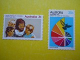 HOPCT AUSTRALIA 1972 CRACIUN 2 VAL -MNH 472 A, Nestampilat