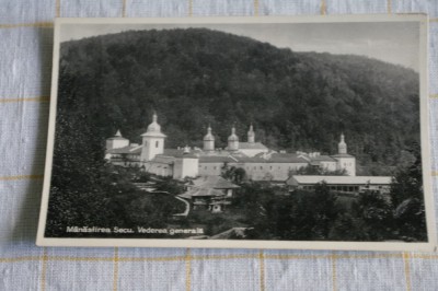 Manastirea Secu - Vedere generala - interbelica foto