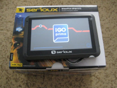 Sistem navigatie GPS Serioux UrbanPilot Q475T2 + iGO Primo 2.4 full EU 2013, setari camion, 4GB, NOU foto