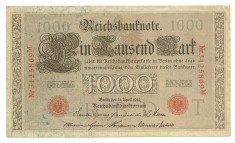 GERMANIA BANCNOTA 1000 MARCI foto