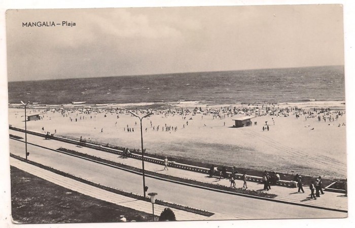 carte postala(ilustrata)-MANGALIA - Plaja