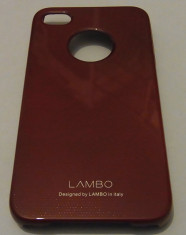 husa protectie LAMBO 4 iphone 4 4S expediere gratuita + folie protectie ecran foto