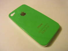 husa protectie Verde iphone 4 4S expediere gratuita + folie protectie ecran foto