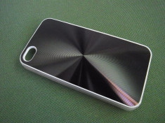 husa protectie rigida vinyl iphone 4 4S expediere gratuita + folie protectie ecran foto