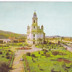 Gherla, Piata Libertatii, vedere carte postala, circulata 1982