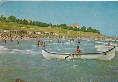 Eforie Sud, vedere carte postala, circulata 1975 foto
