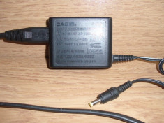 CHARGER-INCARCATOR CASIO AD-C52S-original ouput 505v-650mA foto