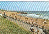 Eforie Sud, Faleza, vedere carte postala, circulata 1987