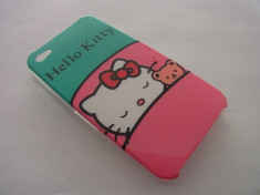 husa protectie rigida Hello Kitty iphone 4 4S expediere gratuita + folie protectie ecran foto