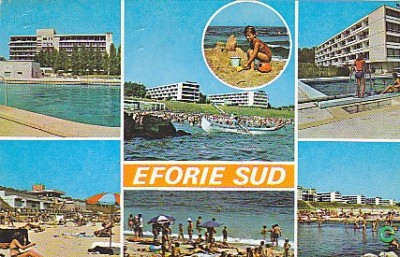Eforie Sud, vedere carte postala, circulata 1976 foto