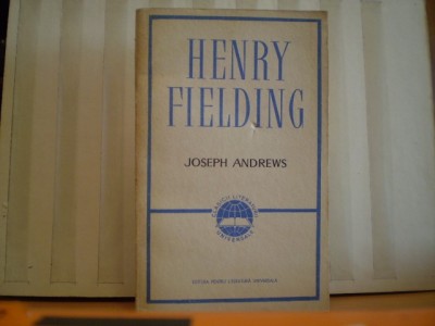 H. Fielding - JOSEPH ANDREWS foto