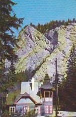 Vila la Lacul Rosu, vedere carte postala, circulata 1971