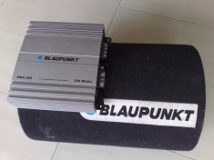 VAND STATIE AUTO AMPLIFICATOR EMA 260 350W + SUBWOOFER BLAUPUNKT foto