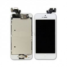 TouchScreen Digitizer LCD Touch screen Display Apple iPhone 5 White / Alb Original foto