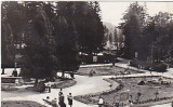 Borsec, vedere din parc, vedere carte postala, circulata 1968