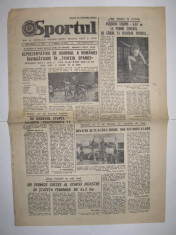 Ziar Sportul 1 februarie 1982 ( Reprezentativa de handbal a Romaniei invingatoare in &amp;quot; trofeul Spaniei &amp;quot; ) foto