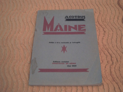 A. Cotrus - Maine - ed. a II-a foto