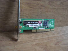 PCI ADAPTER hercules 2,4 ghz -54 Mbps foto