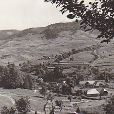 Sangeorz-Bai, foto C. Savulescu, vedere carte postala, circulata 1971