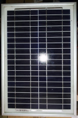 Panou solar (fotovoltaic) 12V/15W foto