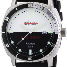 Ceas automatic , tip LUX - SPORT , NAUTEC NO LIMIT , WATER RESISANT : 20 ATM = 200m - DIVER - pt. SCUFUNDARI ~ ! ! !