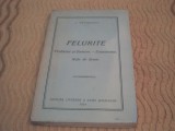 I. Petrovici - Felurite - ed. I