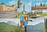 Miercurea Ciuc, Siculeni, Borsec Lacul Rosu vedere carte postala circulata 1978