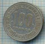 786 MONEDA - CIAD(TCHAD) - 100 FRANCS -anul 1971 -starea care se vede