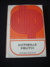 DICTIONAR POLITIC {1975} foto