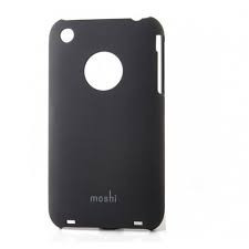 Husa neagra Moshi iGlaze 4 iphone 2 3 3gs + folie protectie ecran foto