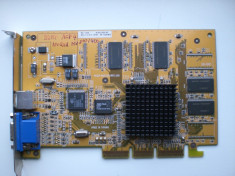 Placa video nVidia GeForce 2 MX100/200 de colectie 32MB AGP 4X Testata! |43| foto