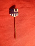 Insigna veche Fotbal - F.V.Partizan Belgrad