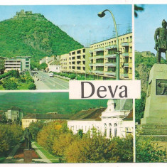 carte postala(ilustrata)-DEVA-colaj