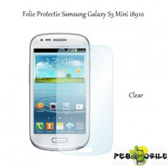 TRANSPORT GRATUIT!!! SET 2X Folie Protectie Clear Samsung Galaxy S3 Mini i8910 foto