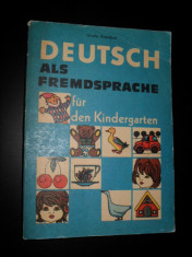 Deutsch Als Fremdsprache Fur Der Kindergarten / Germana pentru copii- Ursula Brandsch foto