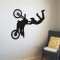 Tatuaj de perete Sticker Decorativ - Moto Jump