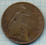 851 MONEDA - MAREA BRITANIE - ONE PENNY -anul 1902 -starea care se vede