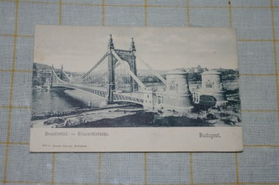 Budapest - Erzsebethid - Elisabethbrueke - necirculata foto