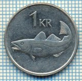 820 MONEDA - ISLANDA - 1 KRONA -anul 1989 -starea care se vede