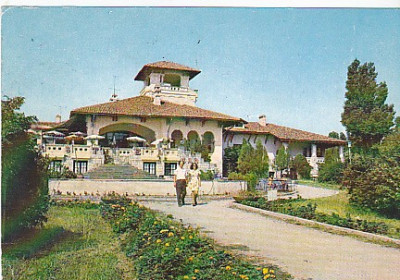 Mamaia, Castel Bar, vedere carte postala, circulata 1984 foto