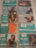 Lot 20 cartele telefonice Italia 20 + folie de plastic + taxele postale = 30 roni